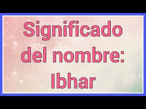 Nombre : Ibhar Significado y versículo bíblico
