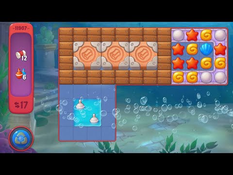 Mobile relaxing game:🧘FishDom🐟🐠Level 11907*10 mins Gaming... complete ✅or not❓🤔🤫@FishgamesFishDom24