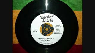 MAX ROMEO &quot;TWO FACE PEOPLE&quot;  BUNNY STRIKER LEE
