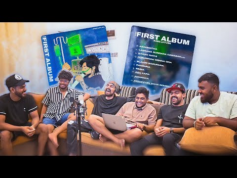 Reacting to @kinglotuss THE FIRST ALBUM | W/@DILUBeats @Gazta @ViyathDeelaka