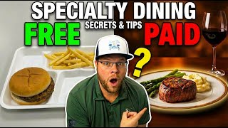 Cruise Ship Specialty Dining Guide | Secrets, Tips & Is It Worth It?