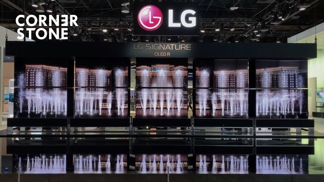 2020 CES | LG Signature OLED R Kinetic Hero