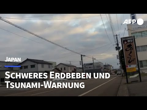 Heftiges Erdbeben erschüttert Japan | AFP