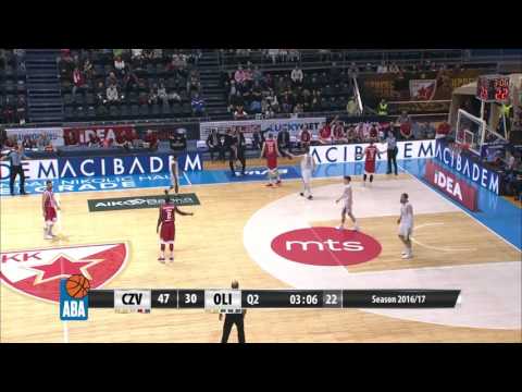 Dejan Radonjić made everyone laugh (Crvena zvezda mts - Union Olimpija, 27.2.2017)