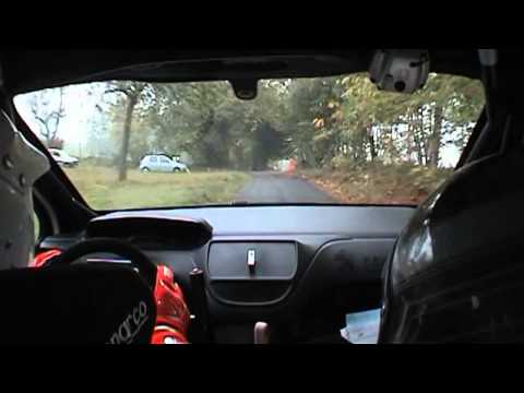 Cameracar Rally di Bagnolo 2013 Giordano-Magliano 208 R2 3°di classe