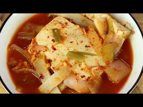 새우젓만 넣어주세요! 기사식당 6,000원 초간단 두부찌개 이렇게만 끓이면 손님들이 정말 좋아해요