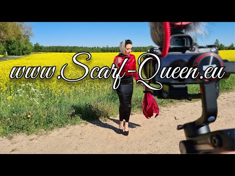 Backstage from today's photo session