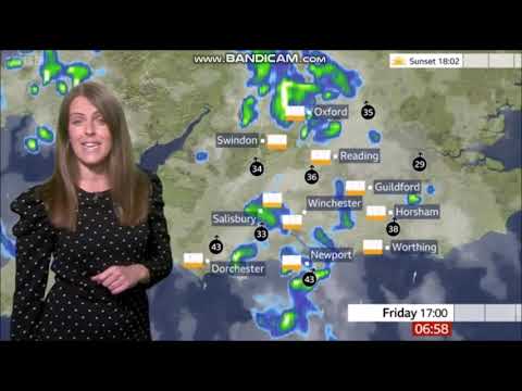[HD] Alex Osbourne BBC ONE South Today weather October 21st 2022 - 60 fps