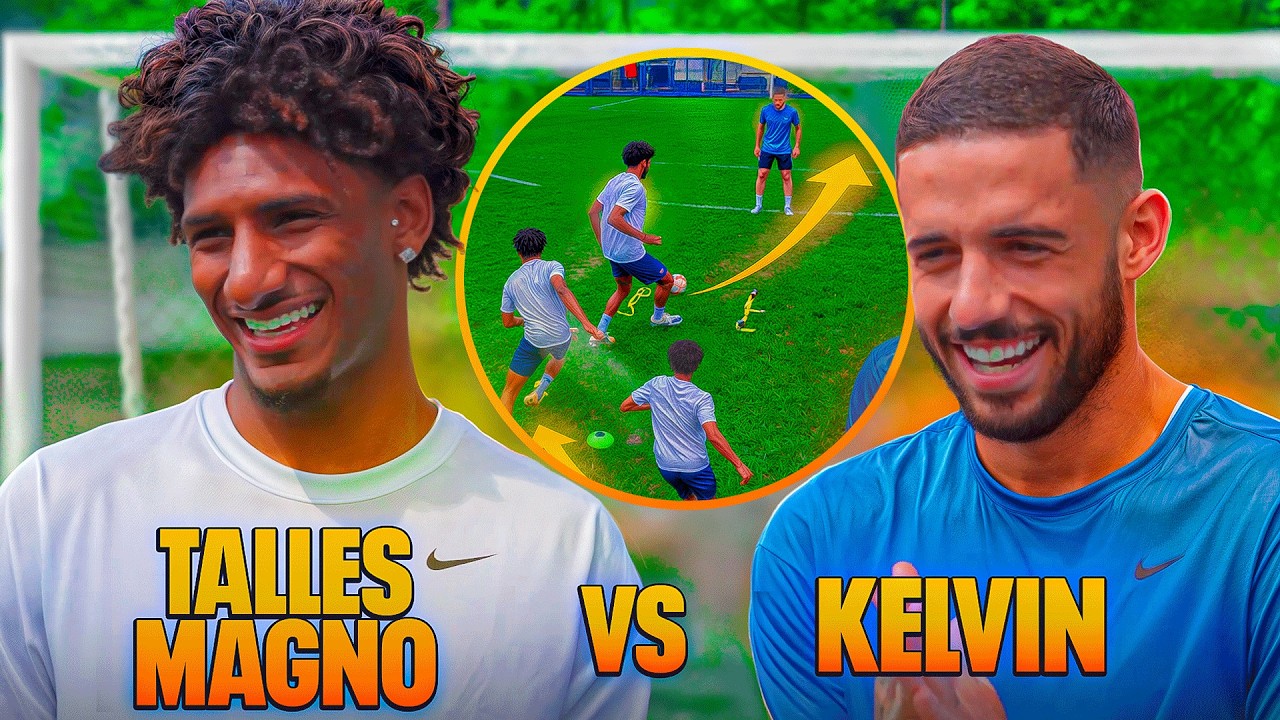 QUEM É MAIS COMPLETO? TALLES MAGNO VS KELVIN NO DESAFIO DE VELOCIDADE E PRECISÃO