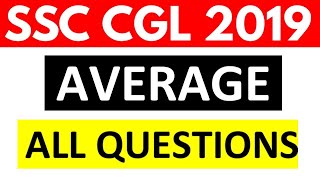 Average Questions asked in SSC CGL 2019 by Rohit Tripathi | Competition Preparation