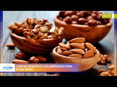 Confira benefícios das amêndoas para a sua saúde 23 02 2021