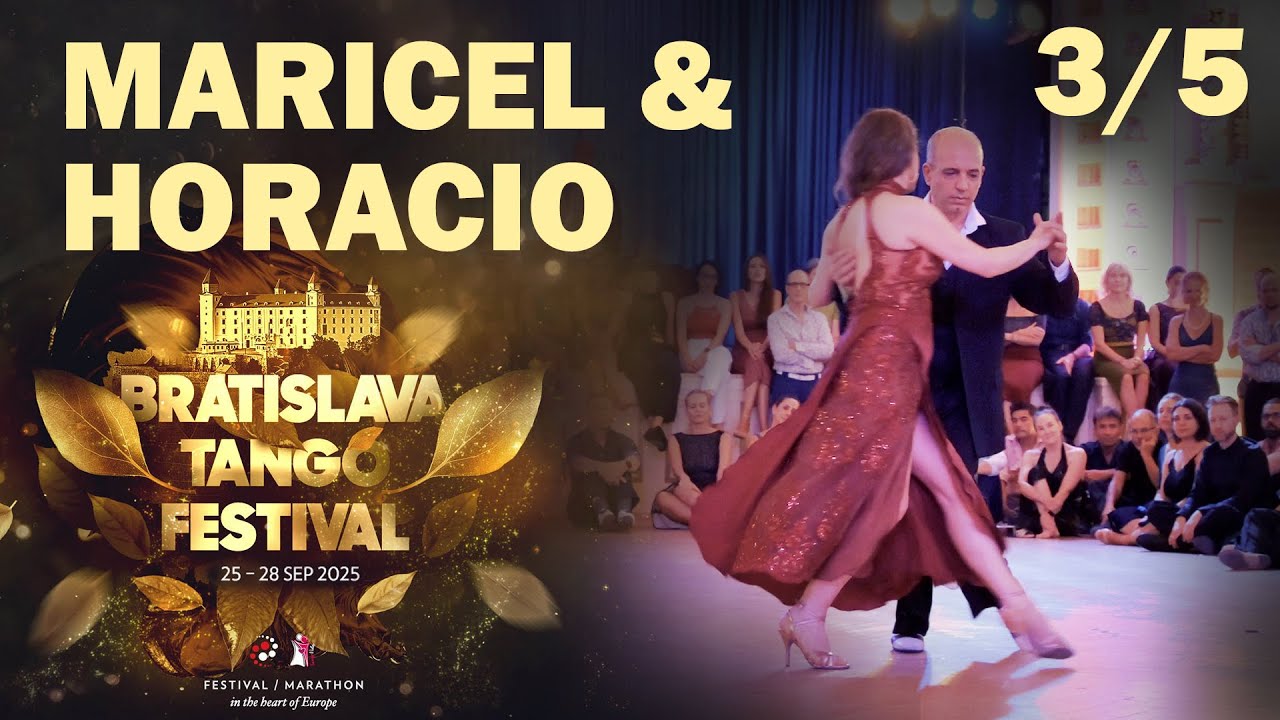 Video thumbnail for Horacio Godoy & Maricel Giacomini 3/5 @ Bratislava Tango Festival 2025 - Marioneta, Troilo (Ruiz)