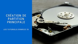 Création de partition principale