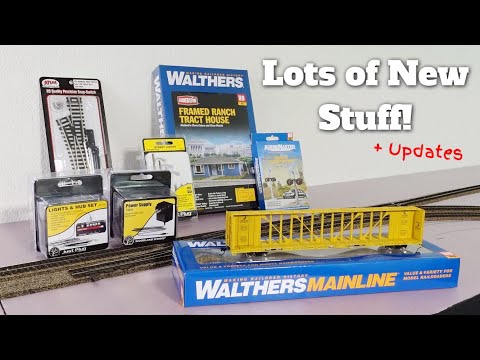 Lots of NEW Train Stuff & Small Updates - Large HO Train Layout Build - Ep 23