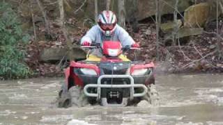 preview picture of video 'Mountaineer Maniacs on ATV's, the Thaw!'