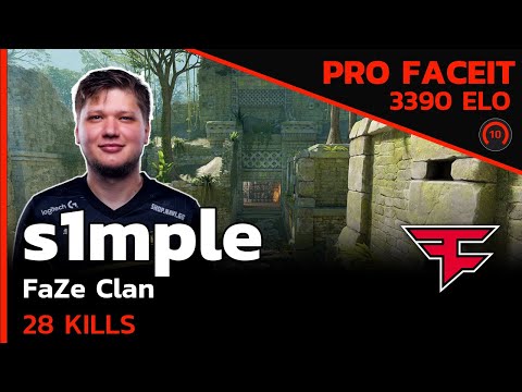 s1mple’s FIRST Game with New Team! FACEIT with karrigan & EliGE (Ancient)