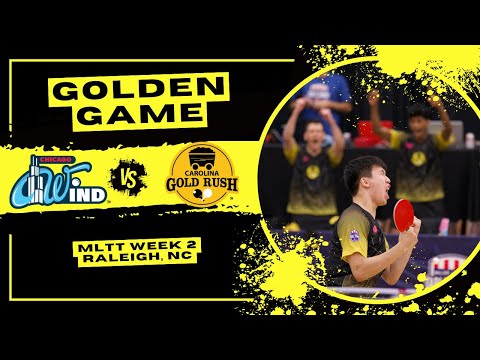 MATCH HIGHLIGHTS: GOLDEN MATCH | Chicago Wind vs Carolina Gold Rush | MLTT  Week 2 (Raleigh, NC)