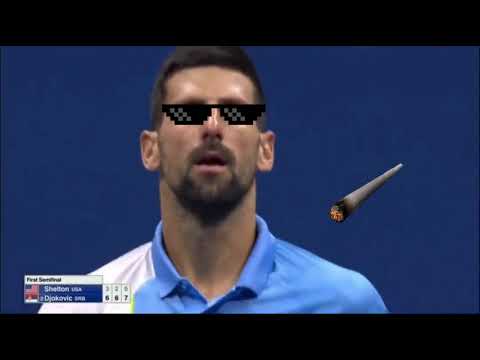 Djokovic"Phone Hang-Up" Celebration