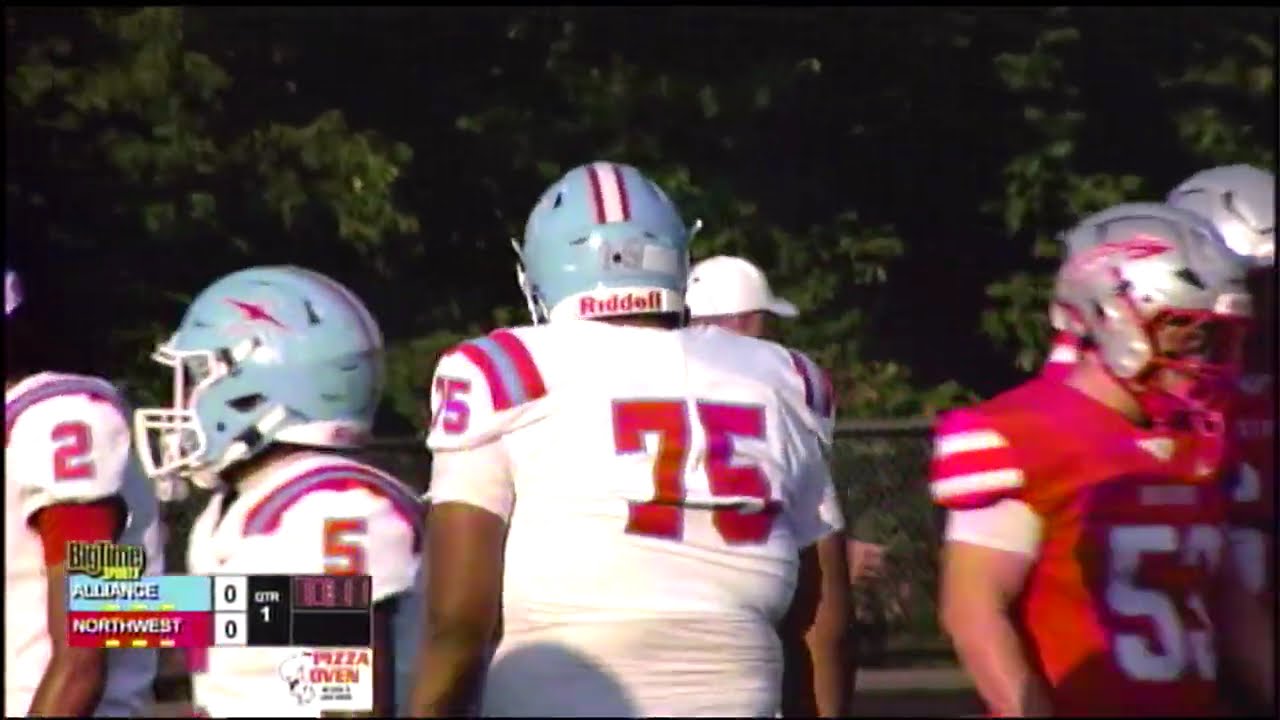 Alliance vs Northwest football pt 1 Big Time Sports TV Game