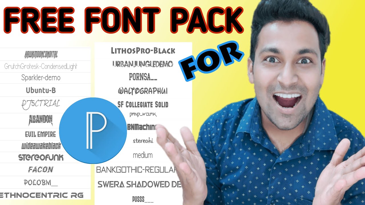 Pixellab Font Pack Free || Free Font Pack for Pixellab 2022 || Download Free Font for Pixellab ⚡⚡⚡
