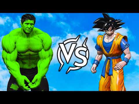 Hulk vs Goku – Only ONE Can Win