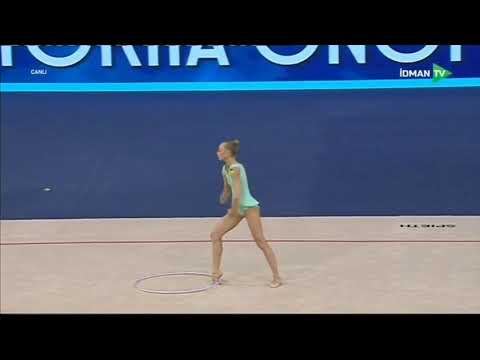 Victoria Onoprienko Hoop AA Qualifications World Cup Baku 2021