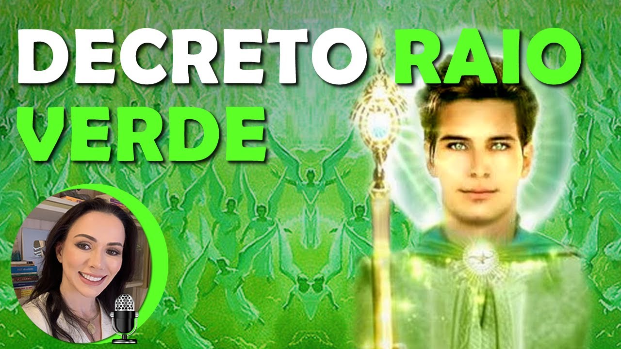 DECRETO E COMANDOS QUÂNTICOS DO 5º RAIO VERDE DA CURA, DA VERDADE, CONCENTRAÇÃO E ABUNDÂNCIA, 432HZ