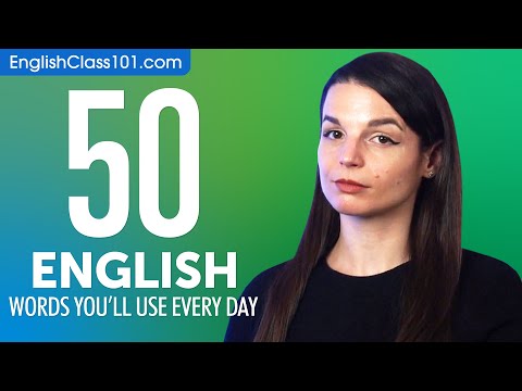 10 English Words You ll Use Every Day Basic Vocabulary 41
