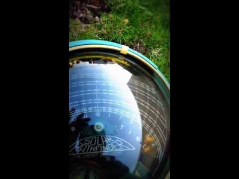 How to set up and use a solar pathfinder