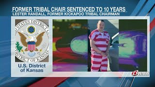 Former Kickapoo Chairman sentenced to 10 years following child sex crime