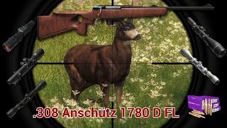Review .308 Anschütz 1780 D FL Bolt Action Rifle (The Hunter) English [HD]