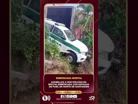 El despiadado acto que cobró la vida de un intendente y un auxiliar en la vía Ábrego - Ocaña