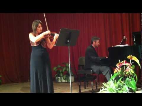 Cançoneta Modest Serra per a violí i piano. Patrycja Bronisz, Emili Blasco.
