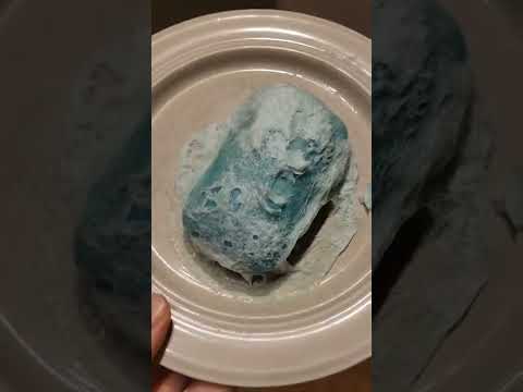 What happens when you microwave Soap? #science #shorts #experiment