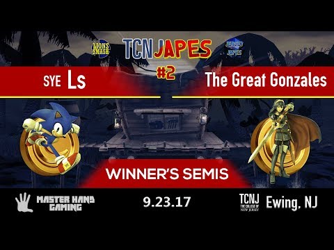 TCNJapes 2 - The Great Gonzales (Lucina, Ness) vs. SYE | Ls (Sonic) - Winner's Semifinals