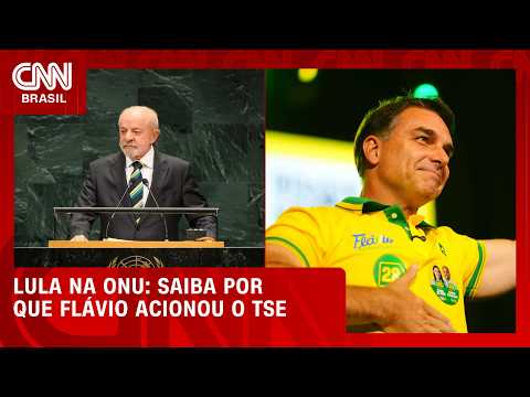 Entenda o pedido de Flávio ao TSE contra uso de imagens de Lula na ONU | BASTIDORES CNN