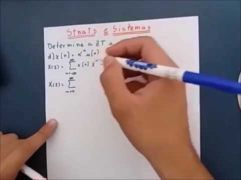 Exercício Transformada Z e ROC para Sinais e Sistemas parte 2