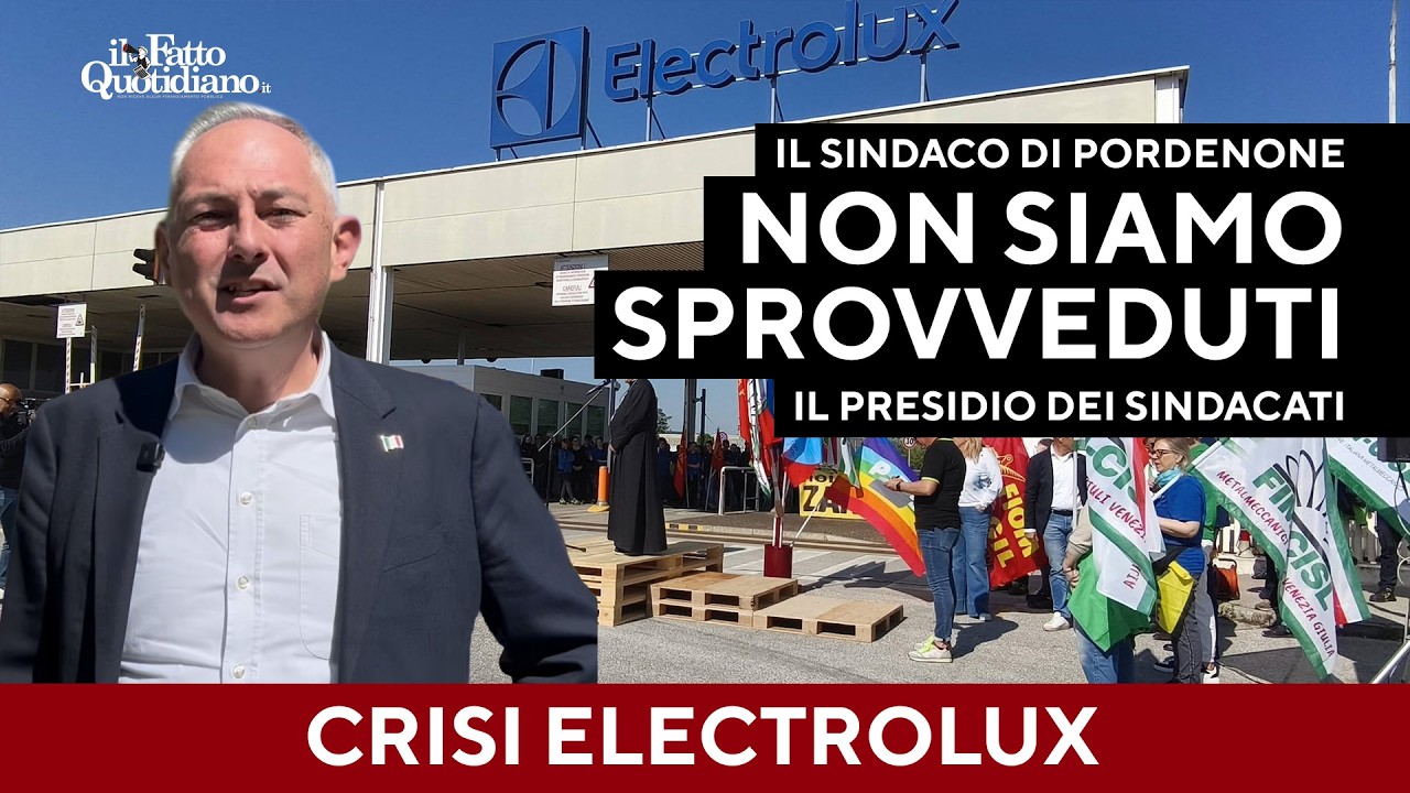 Crisi Electrolux, il sindaco di Pordenone: "L'azienda sappia che non siamo sprovveduti"