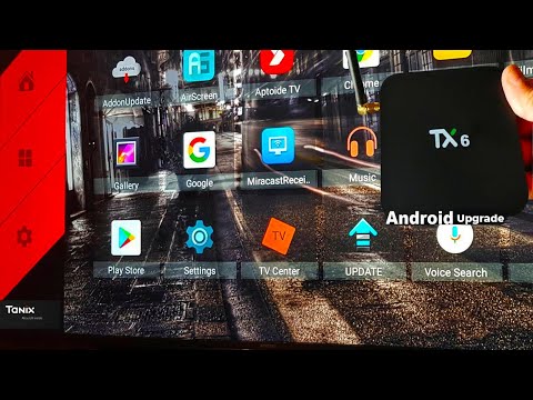 TANIX TX6 Android 4K TV BOX Allwinner H6 4+32GB firmware updates Review