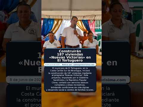 Construirán 187 viviendas «Nuevas Victorias» en El Tortuguero
