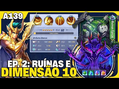 ✍🏻 GUIA INICIANTES 2023 - EPISÓDIO 2: RUÍNAS 10 E DIMENSÃO 10 !! SHURA 5 ESTRELAS É O SEGREDO !! ✍🏻