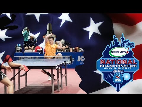 2017 SuperMicro US National Table Tennis Championships - Men's Doubles Final Highlights
