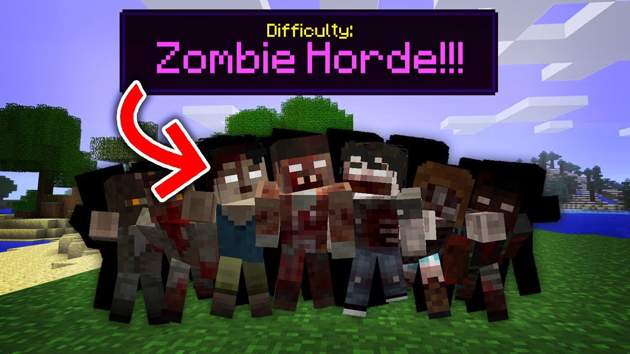 Minecraft But, It's A Zombie Apocalypse!!!