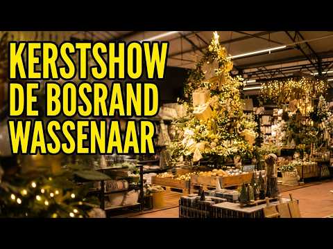Kerstshow tuincentrum de Bosrand Wassenaar ⭐⭐⭐⭐⭐ 2026 part 1