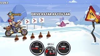 Motocross in raging winter - 2.441m ( first in Greece 😱)