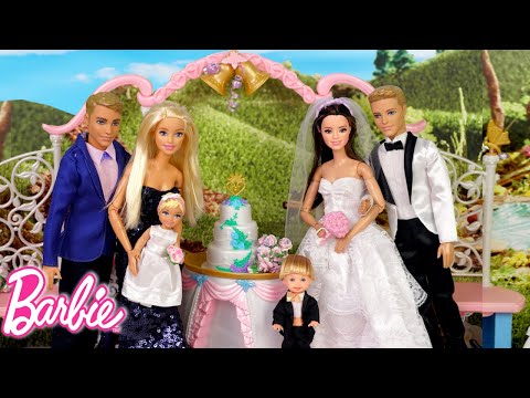 Barbie & Ken Family Wedding Day Adventures - Flower Girl Story