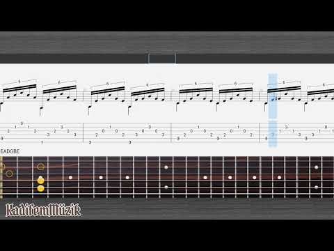 Ivanov Kramskoy-CTP050 Prelude Fingerstyle Exercise Tab