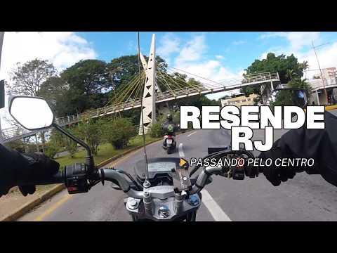 Resende - RJ, passando pelo Centro.