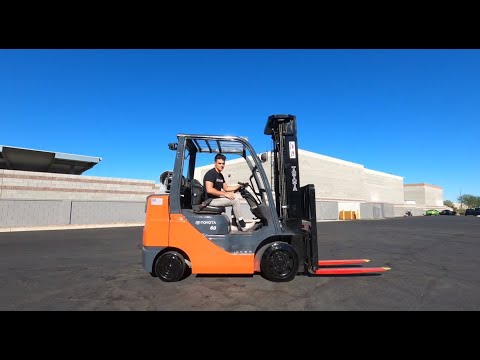TOYOTA 8-Series 8FGCU30 6,000lb LP (Propane) #2016 - Forklift For Sale