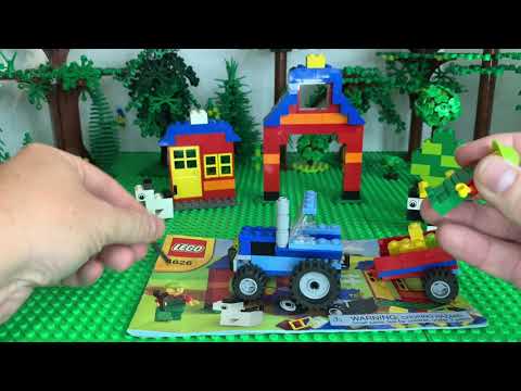Adding another LEGO tractor to the collection, set 4626, farm brick box review